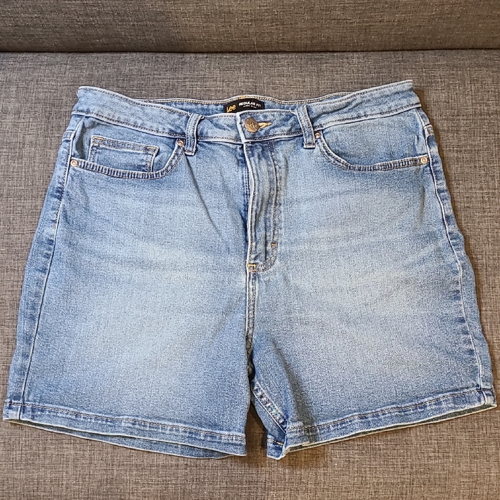 Lee High Rise Jean Shorts